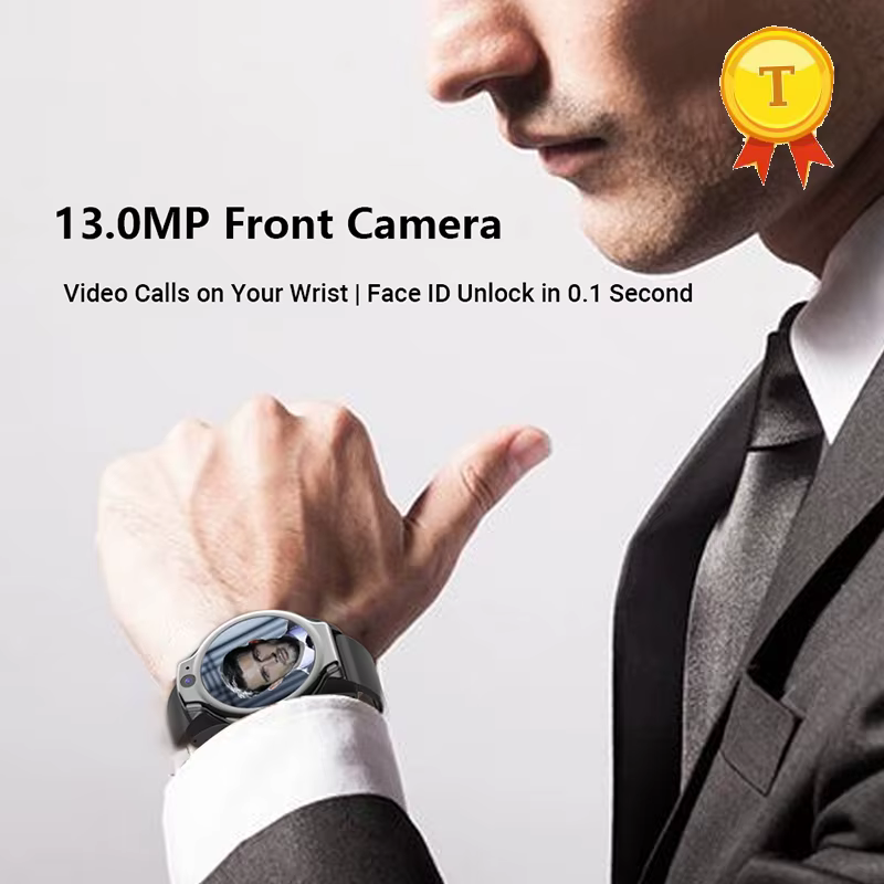 best selling IP68 water resist android gps wifi sim smart watch Sport SmartWatch Waterproof 4G 13MP camera phone watch for man