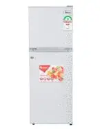 128 LITERS DOUBLE DOOR DIRECT COOL FRIDGE, MAR SILVER- RF/171