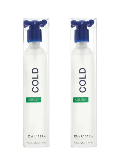 UNITED COLORS OF BENETTON 2-Piece Cold EDT Gift Set (2X100 ml)