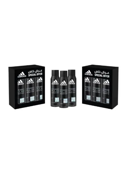 Adidas Dynamic Pulse Deodorant Body Spray Set 150ml