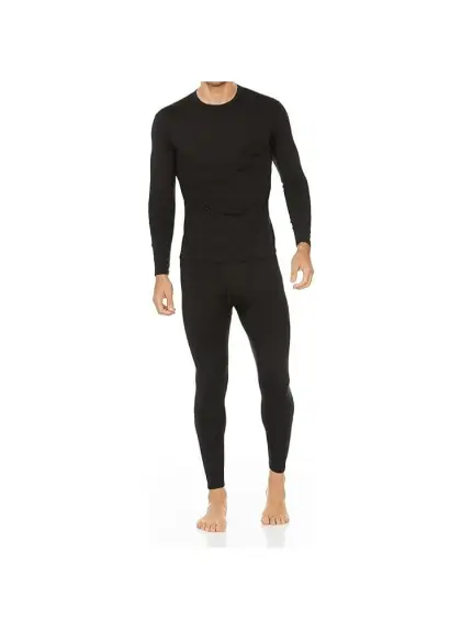 Ultra Soft Thermal Underwear for Men Long Johns Set with Fleece Lined