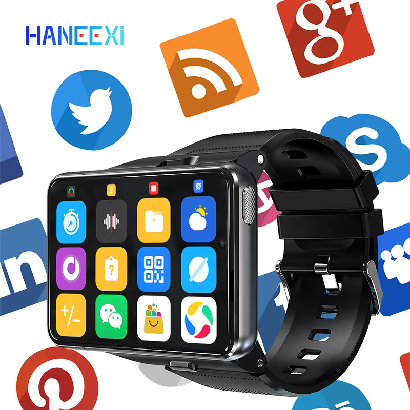 best selling big Screen 4G global sim card Smart Watch Men connect with bluetooth headset lisen music Watch Phone WIFI gps watch image 3