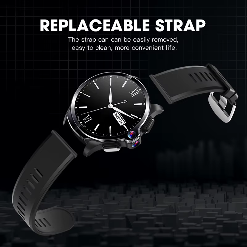 best sell 4G Smart Watch phone man woman 3GB 32GB Dual Camera GPS/GLONASS Android Watch Phone download application for husband image 3