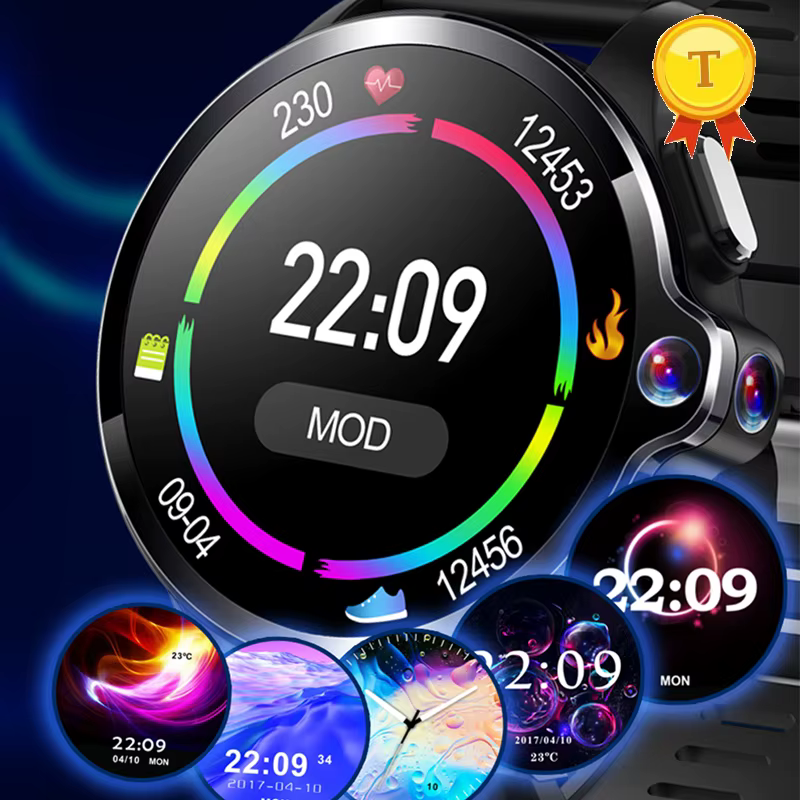 best sell 4G Smart Watch phone man woman 3GB 32GB Dual Camera GPS/GLONASS Android Watch Phone download application for husband image 6