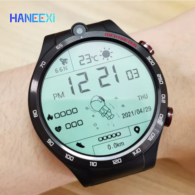 New product Watches Android 10.7 Smart Watch men 4GB ram 128GB rom 4G lte GPS Wifi SmartWatch Smartwatch with Camera Sim image 4