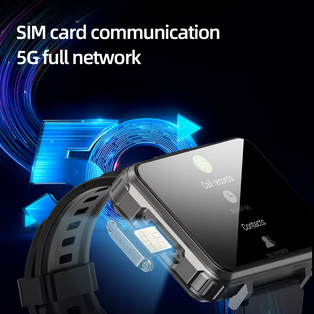 4G Ultra 2.4 inch Large Touch Screen Smart Watch 4G Dual Camera 64GB Storage Face Recognition Unlock 1500mAh Maps Smartwatch Men image 5