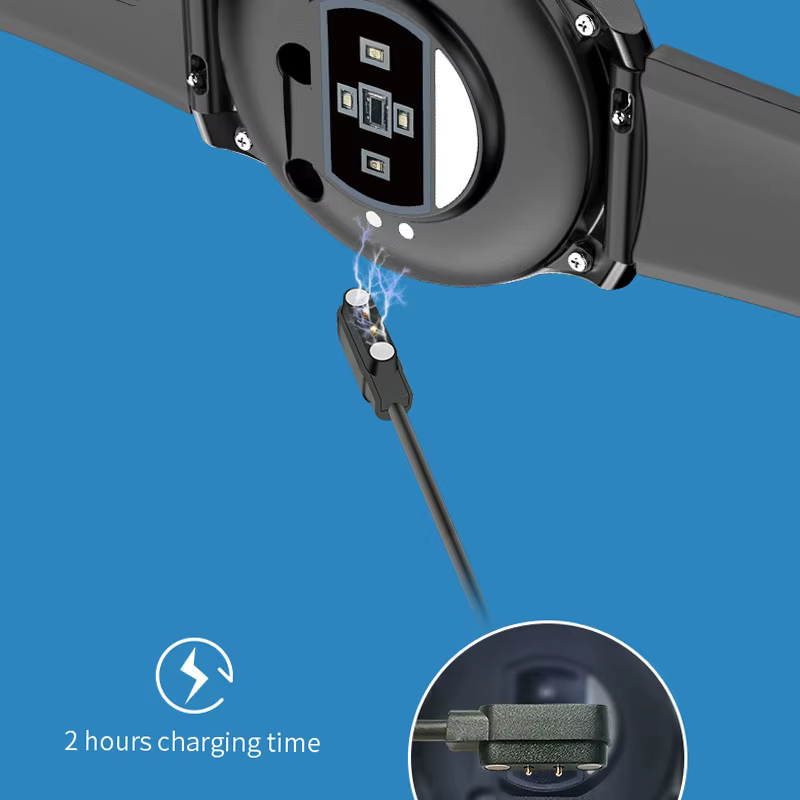 Newest Air pump type True Blood Pressure Monitoring sports men Smart Watch Fitness Tracker remote care Health BP spo2 Smartwatch image 4