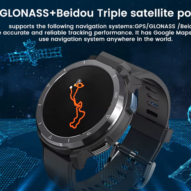 Newest Upgrade 4G Smart Watch men 13MP HD Rotatable Camera Flashlight Support 4GB 64GB Android 10.7 Wifi GPS Smart Watch image 5