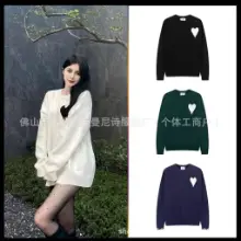 (Cross-border trading), classic sweater, knitted shirt, couple clothing for leisure for beloved image 3