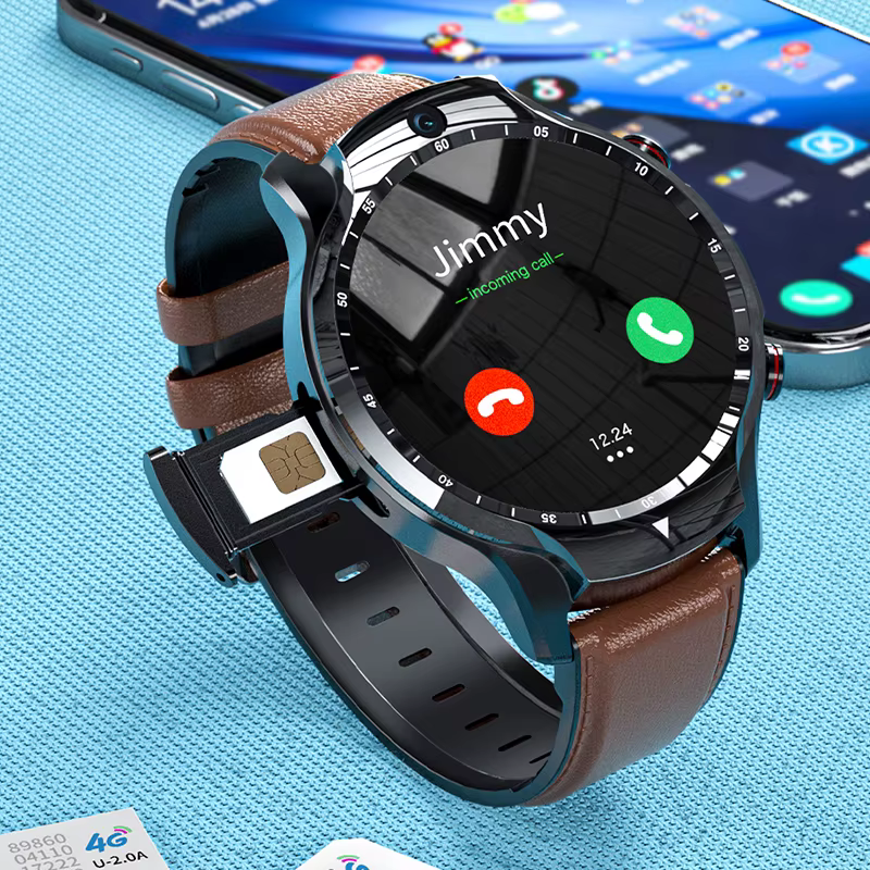 newest Smart Watch Phone Android Wifi Dual Camera Full Touch 4G Smartwatches Men RAM 4G ROM 128G GPS Watch support WiFi hotspot