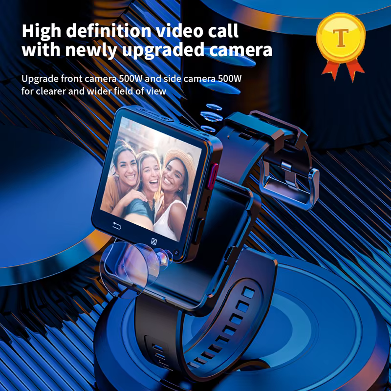 newest 2.64 Inch Large Screen 4G lte Smart Watch Men 3GB 32GB Google Play Games watch movie Waterproof Android 11 Smartwatches