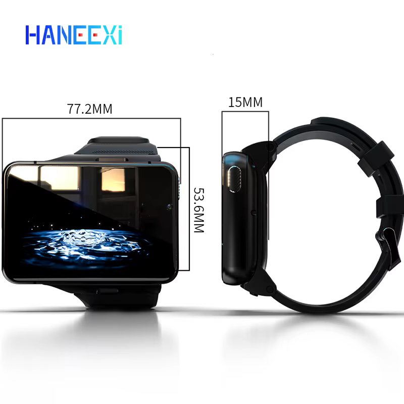 best selling big Screen 4G global sim card Smart Watch Men connect with bluetooth headset lisen music Watch Phone WIFI gps watch image 6