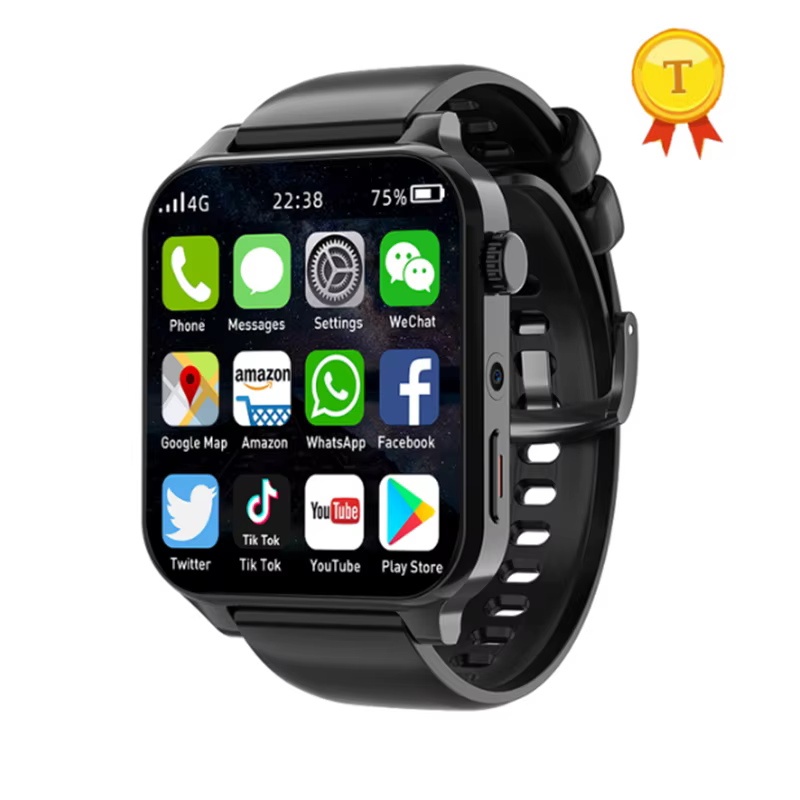 New Upgrade Big Full Touch Screen 2inch Luxury 4G Smart Watches Play Games Play Store Download Apps Gps Wifi 2025 Smartwatch Man image 3
