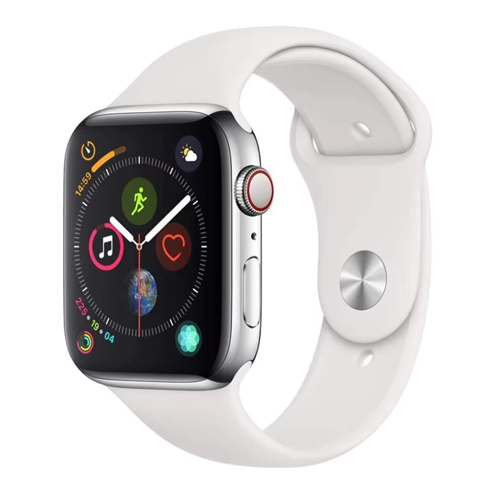 100% Original Apple Watch Series 4 Smartwatch 40MM/44MM GPS Aluminum with Sport Band (Renewed) image 4