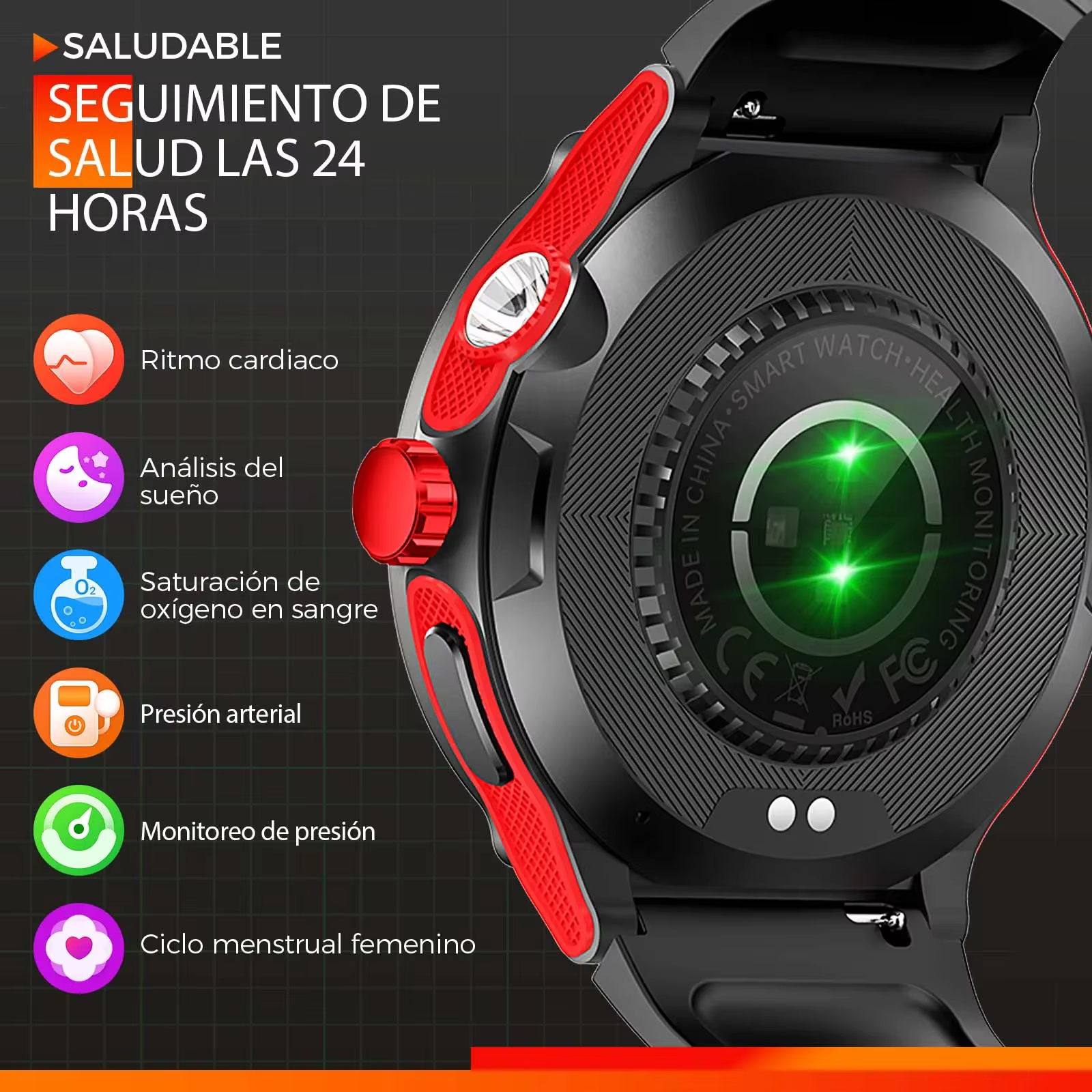 2025 Smart Watch 3ATM Waterproof 1.53" KT76 Men Sport with Compass and LED Flashlight Heart Rate Sleep Analysis Bluetooth Call image 6