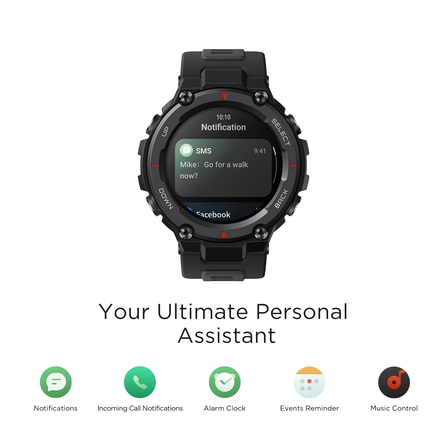 New Amazfit T-Rex pro Smart Watch for Men - GPS Outdoor Waterproof with 20 Days Battery Life Compatible with iOS And Android image 3