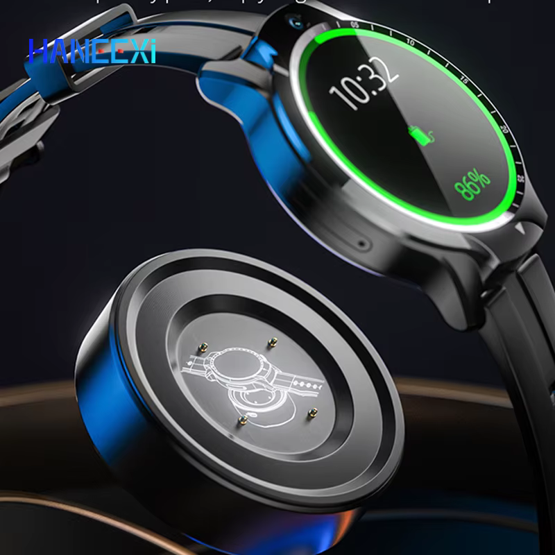 newest Smart Watch Phone Android Wifi Dual Camera Full Touch 4G Smartwatches Men RAM 4G ROM 128G GPS Watch support WiFi hotspot image 2