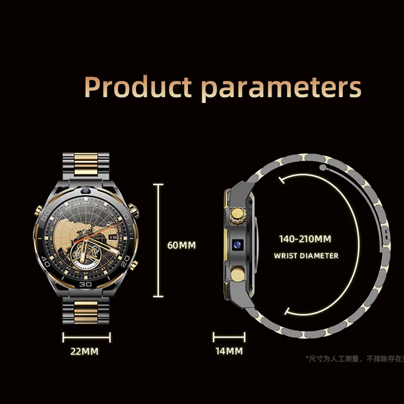 2024 Best selling 4G SIM Card 128GB Smart Watch men Android 10 Camera Wifi GPS Google Play video Call Music Fitness Smartwatch image 6