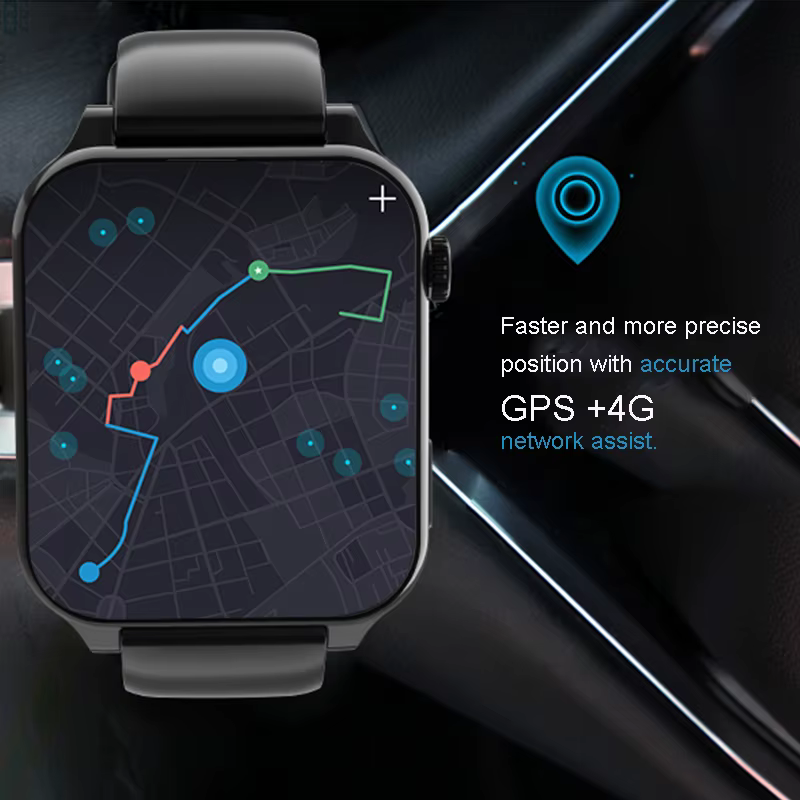 New Upgrade Big Full Touch Screen 2inch Luxury 4G Smart Watches Play Games Play Store Download Apps Gps Wifi 2025 Smartwatch Man image 4