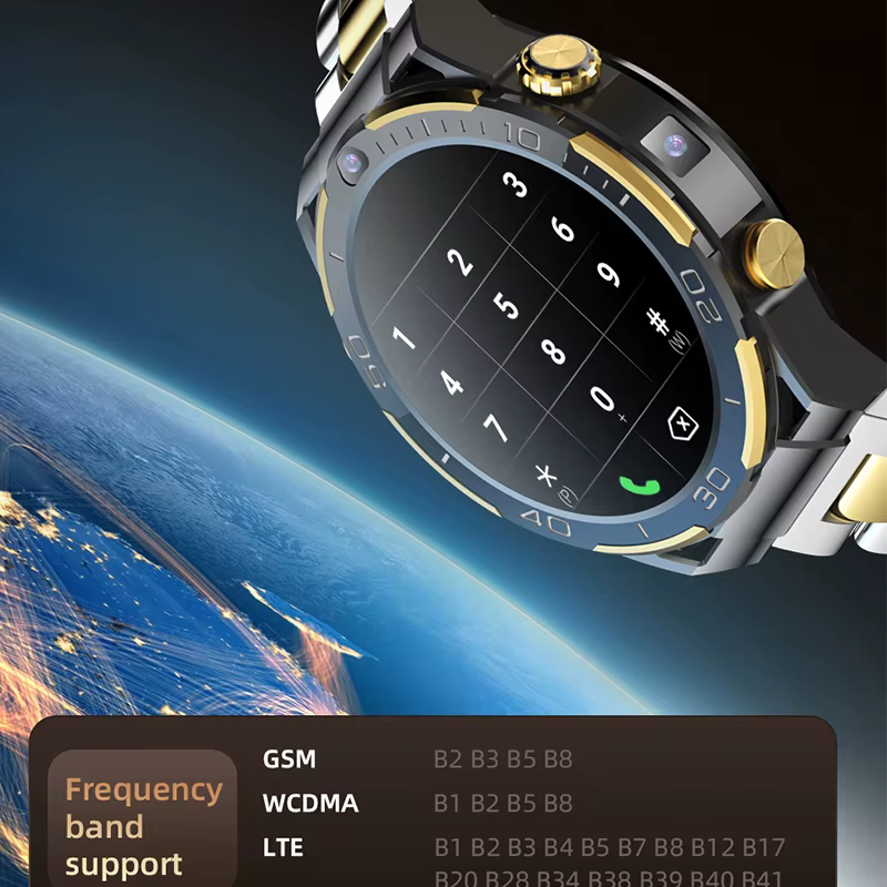 2024 Best selling 4G SIM Card 128GB Smart Watch men Android 10 Camera Wifi GPS Google Play video Call Music Fitness Smartwatch image 5