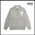 Light Gray [8202 White Love Jacquard Polo Collar]