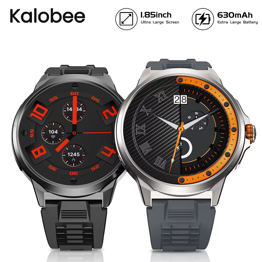 Kalobee SK50 Smart Watches for Men,Answer / Make Call,1.85" Big Screen Fitness Tracker,Waterproof Watch for Android iOS Phones image 1