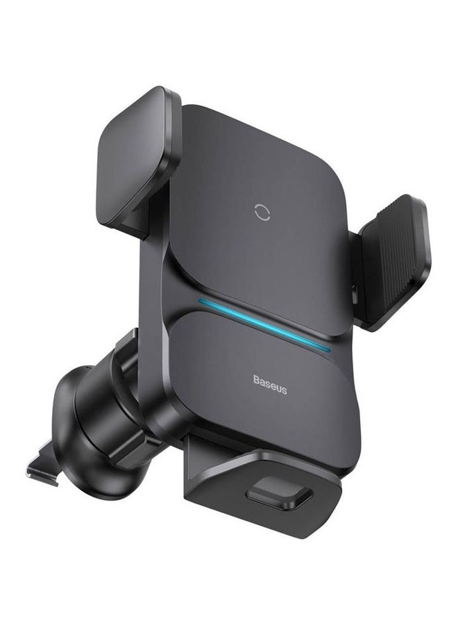 Auto Alignment 15W Max Wireless Charger Car Phone Holder Qi-Certified Compatible with iPhone 14 Pro Max, 14/13/13 Pro Max/12/11/XS/XR/X, Galaxy S23/S2