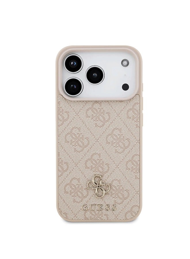 iPhone 17 Pro MagSafe Case 4G PU Leather With Small 4G & Classic Metal Logo / Magsafe Compatible / Ultra Slim / lightweight design / Easy Installation