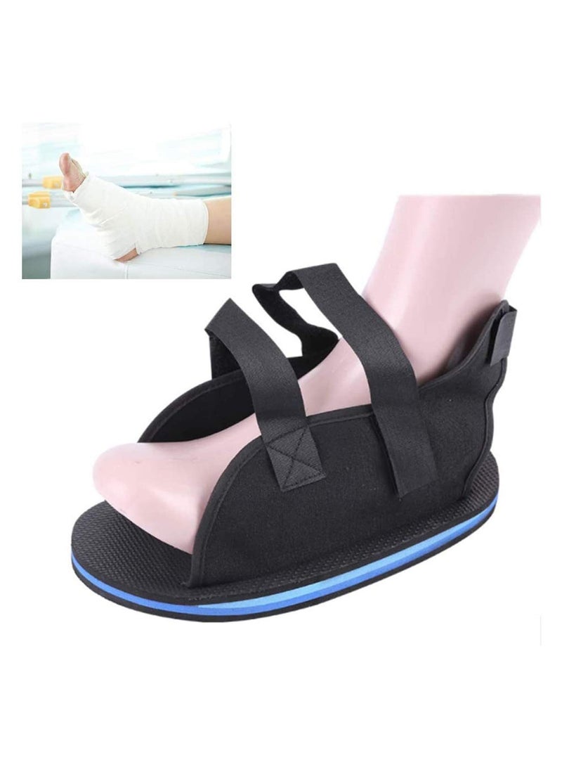 Cast Shoe Foot Fracture Support Open Toe Plaster Cast Boot Post Op Shoe Toe Valgus Surgical Fixed Gypsum Shoe Walking Boot for Foot Injuries Stable Ankle Joints Postoperative Recovery Pain Relief image 1
