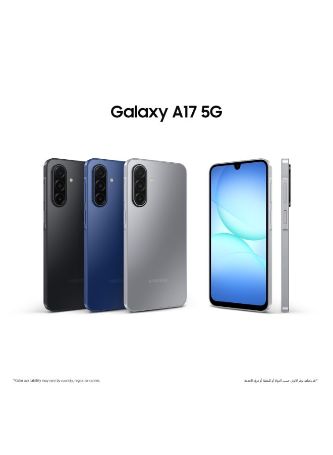 Galaxy A17 Dual SIM Gray 4GB 128GB 5G - Middle East Version image 1