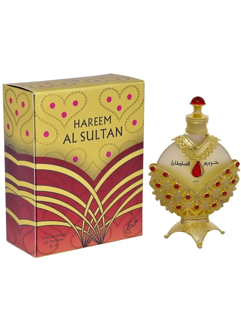 KHADLAJ Hareem Al Sultan Gold Perfume Oil 35ml image 5
