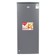 190 LITRES SINGLE DOOR DIRECT COOL FRIDGE, SILVER- RF/140 image 1