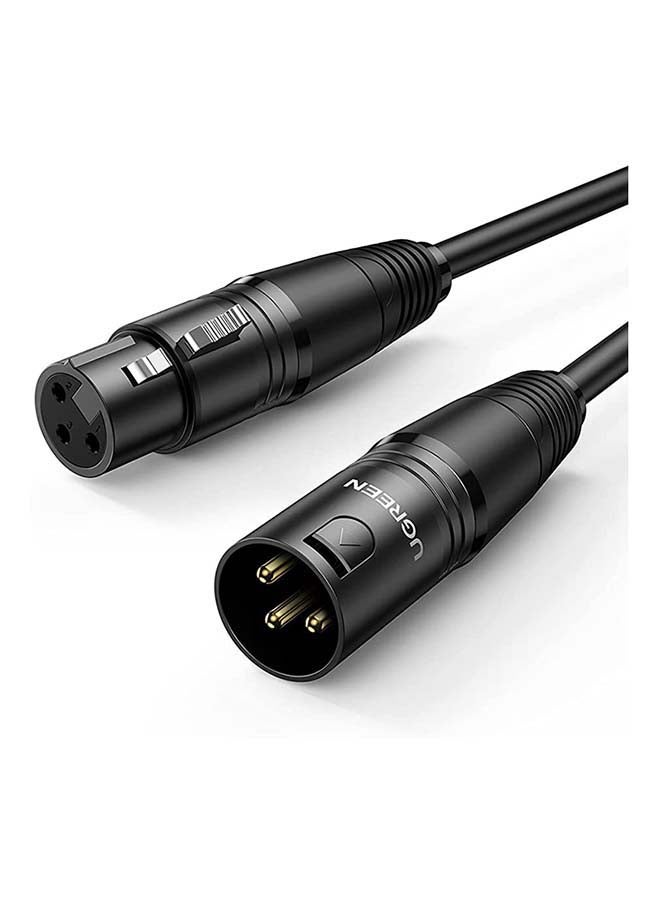 XLR Cable 1M Microphone XLR Male to Female Extension Cord XLR Jack Extender for PA System Studio Recorder Amplifier Mixer Speaker System or Professional Recording image 1