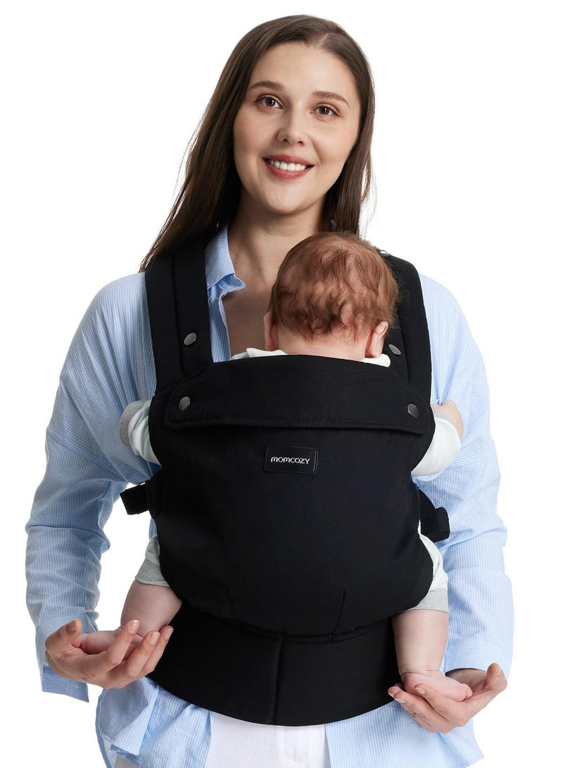 Hands-Free, Ergonomic, Cozy And Lightweight Baby Carrier, Newborn To Toddler, 7 - 44 Lbs