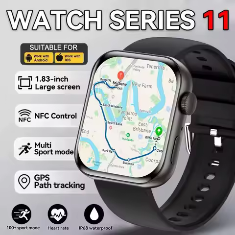 2026New GPS Smart Watch Series 10 For Apple Watch 10 Memory Music Video Bluetooth Call Waterproof NFC Smartwatch For Android IOS image 1
