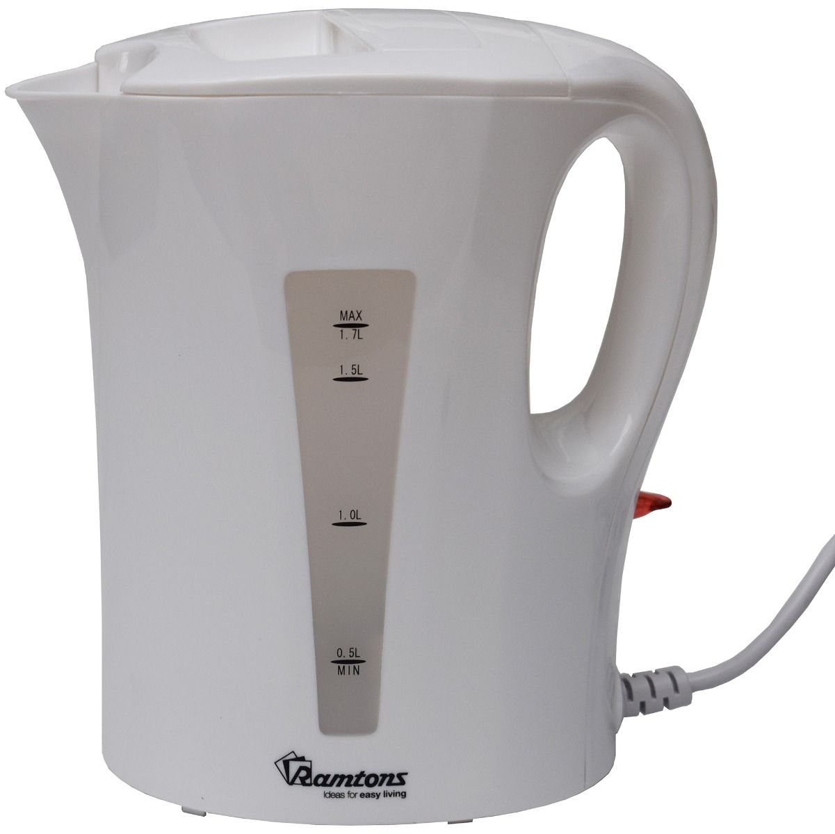 CORDED ELECTRIC KETTLE 1.7 LITERS WHITE- RM/399 image 1
