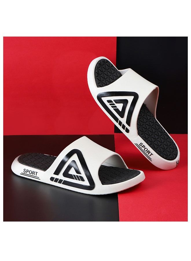 Unisex Shower Slippers Men's Women's Non-Slip Flat Sandals Suitable for Outdoor or Indoor or Bathroom Use image 1