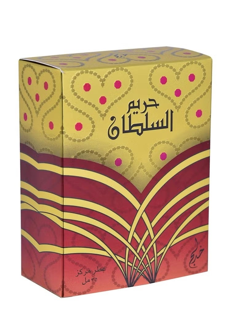 KHADLAJ Hareem Al Sultan Gold Perfume Oil 35ml image 3
