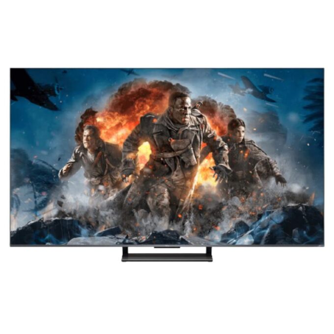 TCL 55C735 55 inch 4K QLED 144Hz TV with Google TV image 1