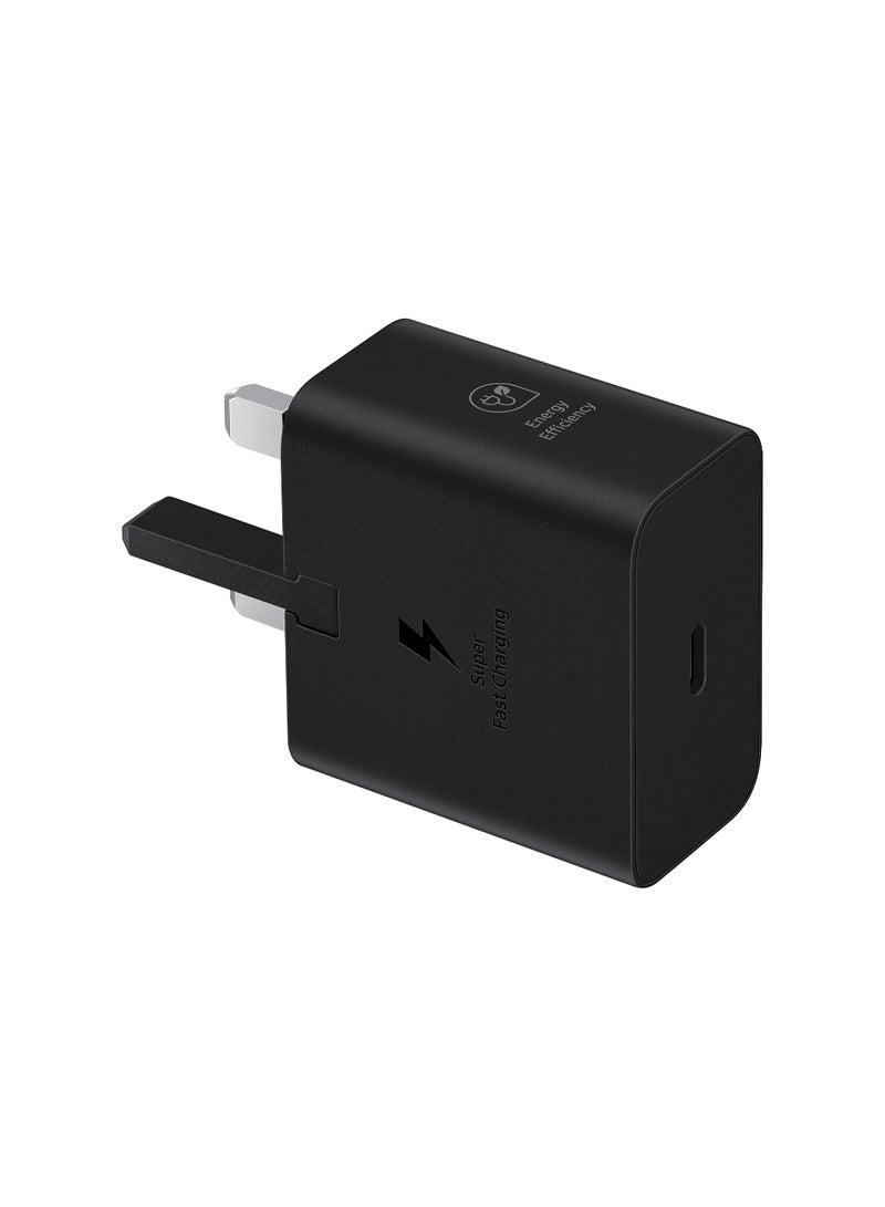 25W Travel Adapter (Super Fast Charging without USB Cable) Black image 1
