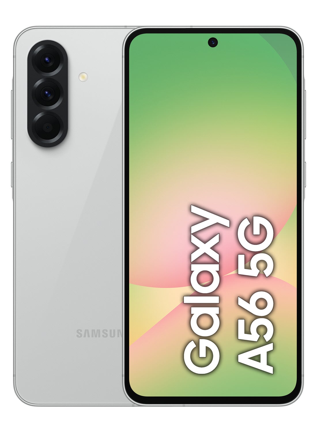Galaxy A56 5G Dual SIM Awesome Light Gray 8GB RAM 256GB - Middle East Version image 1