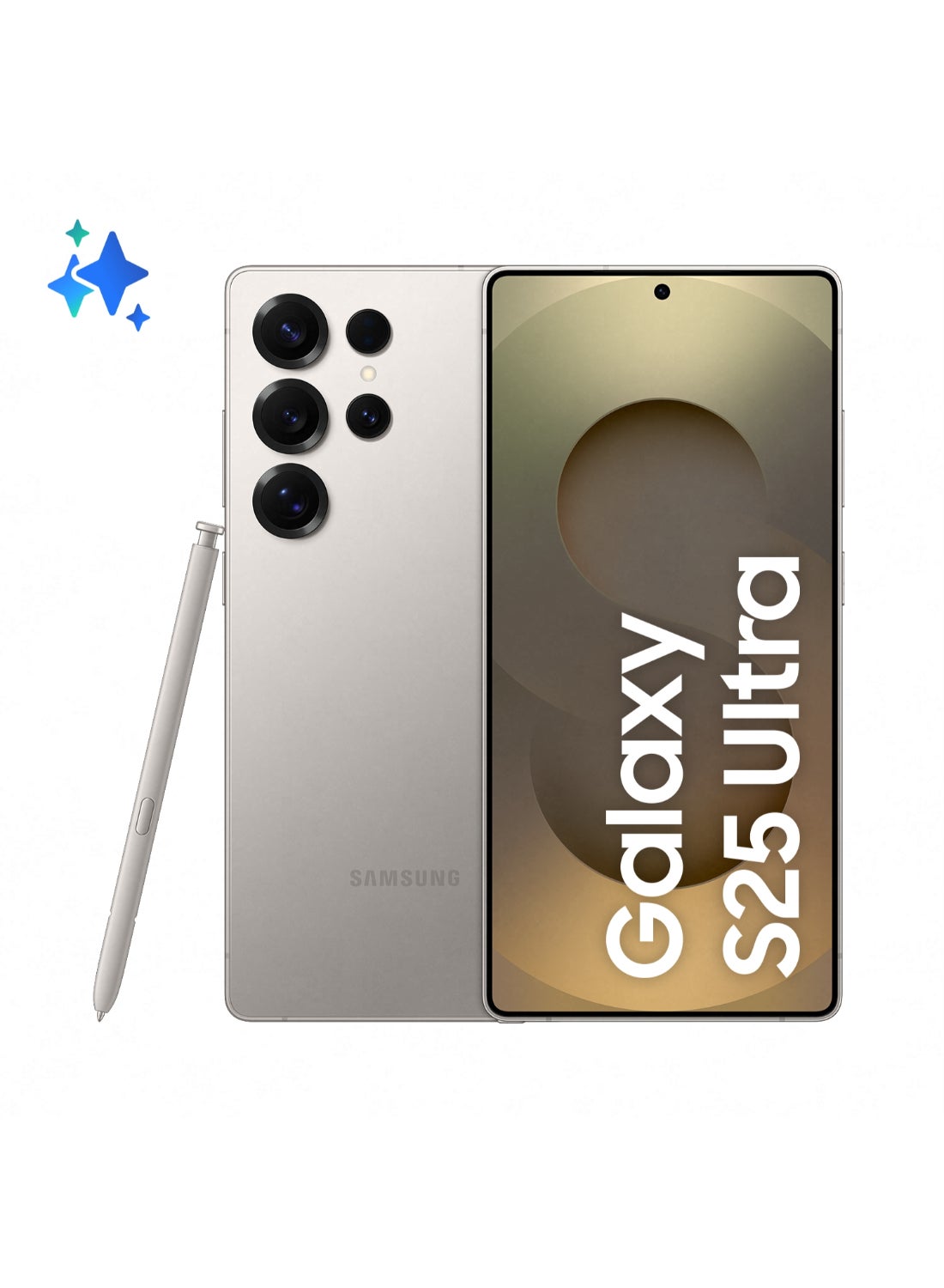 Galaxy S25 Ultra Dual SIM Titanium Grey 12GB RAM 256GB 5G - International Version image 1