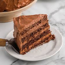 Chocolate Fudge Cake Slice