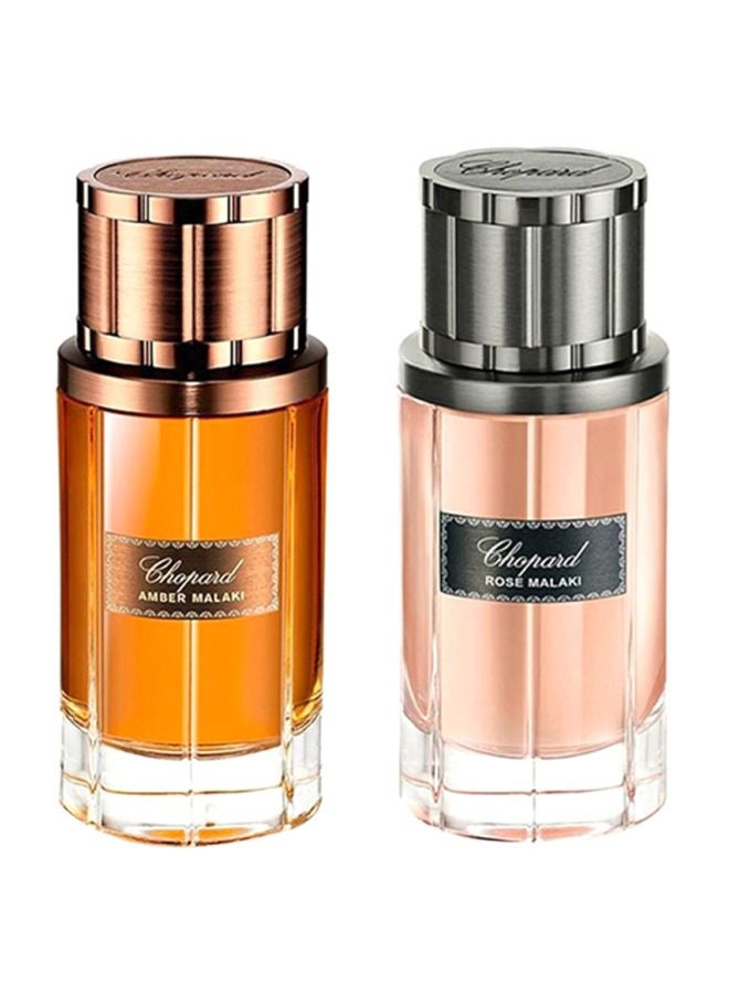 Chopard Rose Malaki And Oud Malaki EDP Set Rose Malaki 80ml, Amber Malaki 80ml image 2
