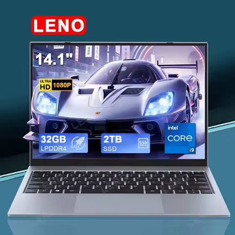 LENO Ultra Slim 14.1" Laptop Intel Core i9-9900 32GB 2TB Gaming Computer PC Windows11 Gamer office Ultra Slim Notebook 1920*1080 image 1