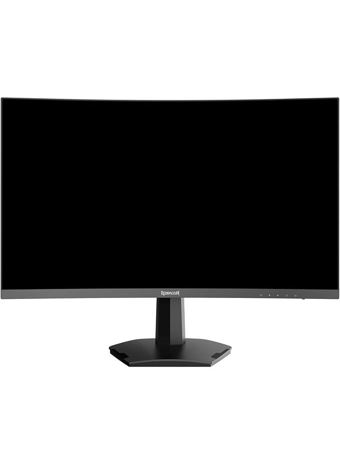 Redragon Gaming Monitor 27" Curved R1500-180Hz Refresh Rate with FHD Resolution 1920x1080, VA Panel, 1.5ms Response Time with motion blur image 1