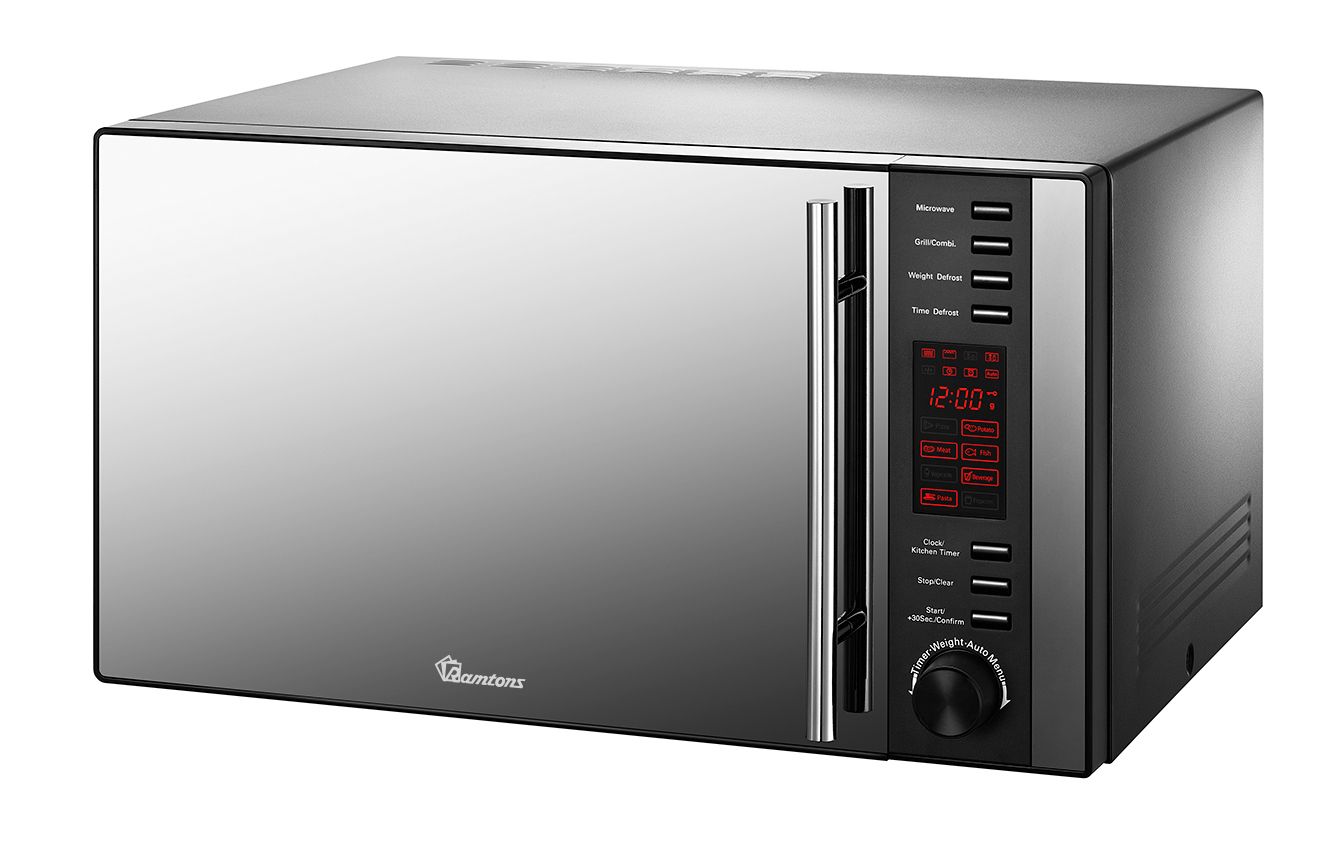 25 LITERS MICROWAVE+GRILL BLACK- RM/326 image 1