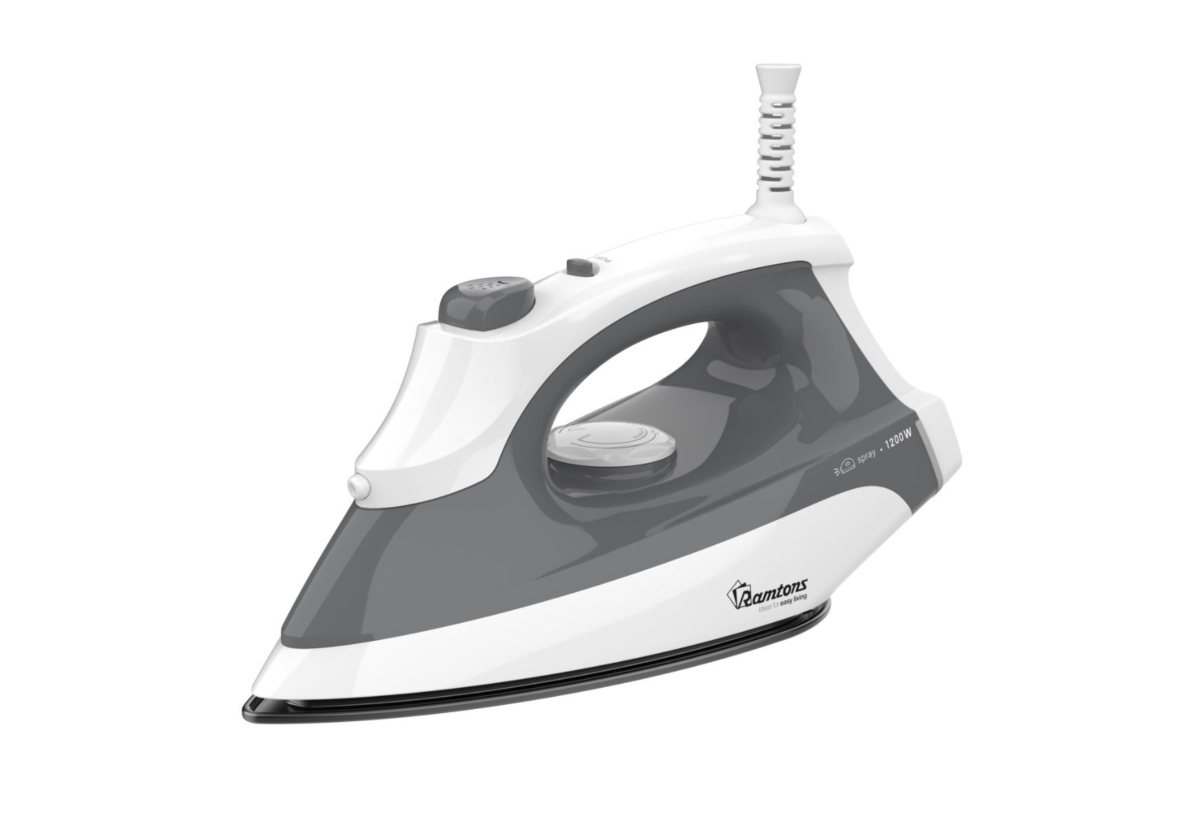 DRY IRON - WHITE/GREY WITH SPRAY  - RM/777 image 1