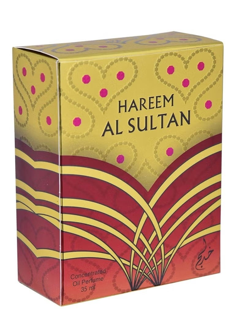 KHADLAJ Hareem Al Sultan Gold Perfume Oil 35ml image 4