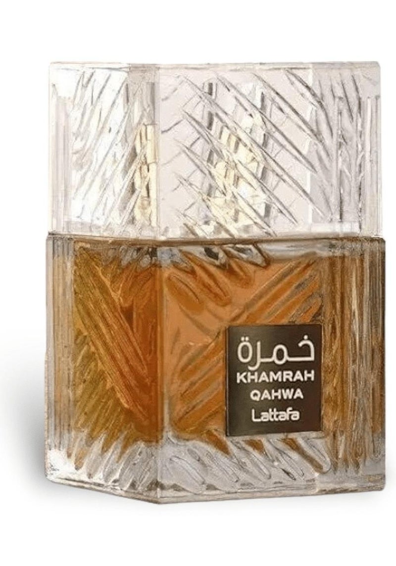 KHAMRAH QAHWA Unisex Eau De Parfum by Lattafa 100ml image 1